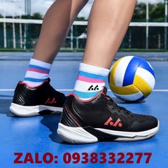 Giày Lefus LP032 (Bóng chuyền, cầu lông, Pickleball) màu đen