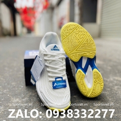 Giày Pickleball Kaiwin ONESHOT chính hãng màu trắng xanh