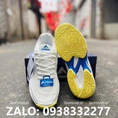 Giày Pickleball Kaiwin ONESHOT chính hãng màu trắng xanh