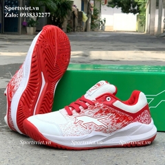 Giày VHD 363 (cầu lông, bóng chuyền Pickleball) màu trắng đỏ