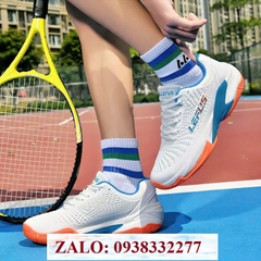 Giày Lefus L033 chơi Pickleball Tennis nam nữ chính hãng màu trắng