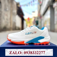 Giày Lefus L033 chơi Pickleball Tennis nam nữ chính hãng màu trắng