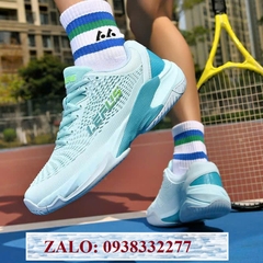 Giày Lefus L033 chơi Pickleball Tennis nam nữ chính hãng xanh ngọc