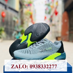 Giày Lefus L033 chơi Pickleball Tennis nam nữ chính hãng xanh rêu