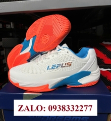 Giày Lefus L033 chơi Pickleball Tennis nam nữ chính hãng màu trắng