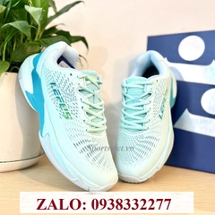 Giày Lefus L033 chơi Pickleball Tennis nam nữ chính hãng xanh ngọc