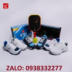 Giày Pickleball Tennis Wika Vetek chính hãng (Xanh navy)