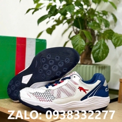 Giày VHD Winner trắng xanh (cầu lông, bóng chuyền, tennis, bóng bàn, Pickleball)