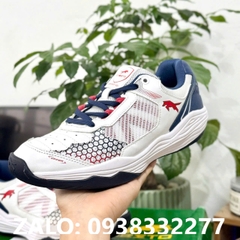 Giày VHD Winner trắng xanh (cầu lông, bóng chuyền, tennis, bóng bàn, Pickleball)