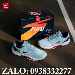 Giày Pickleball Wika Fury chính hãng (xanh ngọc)