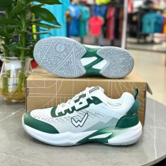 Giày Pickleball Wika Mato (Cầu lông, pickleball) nam nữ chính hãng màu trắng rêu