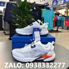 Giày Pickleball Wika Mato (Cầu lông, pickleball) nam nữ chính hãng màu trắng xanh