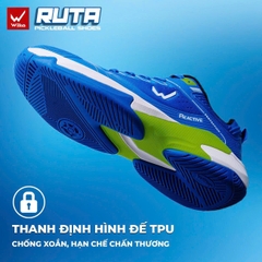 Giày Pickleball Tennis Wika Ruta chính hãng (xanh dương)