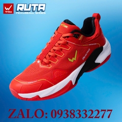 Giày Pickleball Tennis Wika Ruta chính hãng (đỏ)