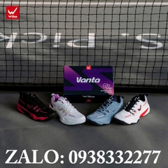 Giày Pickleball Wika Vanta chính hãng (trắng đỏ)