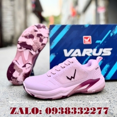 Giày Wika Varus Tennis Pickleball nữ chính hãng màu hồng
