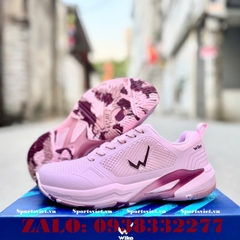 Giày Wika Varus Tennis Pickleball nữ chính hãng màu hồng