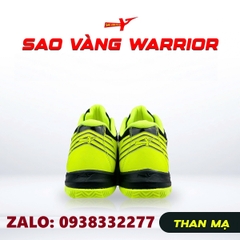 Giày bóng chuyền sao vàng Warrior đen vàng chính hãng