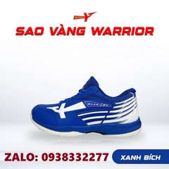 Giày bóng chuyền sao vàng Warrior xanh bích chính hãng