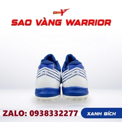 Giày bóng chuyền sao vàng Warrior xanh bích chính hãng