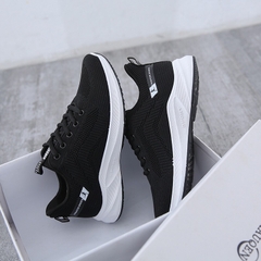 Giày thể thao sneaker nữ Hot Trend 2021 -Hamishu 135 màu đen