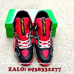 Giày VHD Fortuner đỏ đen (cầu lông, bóng chuyền, tennis, bóng bàn, Pickleball)