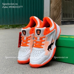 Giày VHD Acura (cầu lông, bóng chuyền, tennis, bóng bàn, Pickleball) màu trắng cam