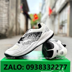 Giày VHD 363 (cầu lông, bóng chuyền Pickleball) màu trắng đen