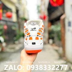 Giày bóng chuyền nam cày sân bê tông VHD 501 sói trắng cổ cao chính hãng
