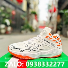 Giày bóng chuyền nam cày sân bê tông VHD 501 sói trắng cổ cao chính hãng