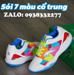 Giày Pickleball VHD sói 7 màu cổ trung cày sân bê tông nam nữ
