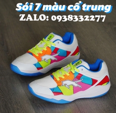 Giày Pickleball VHD sói 7 màu cổ trung cày sân bê tông nam nữ