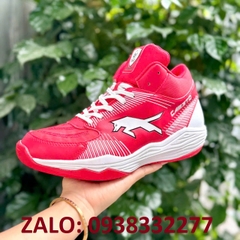 Giày bóng chuyền nam cày sân bê tông VHD sói đỏ cổ cao chính hãng
