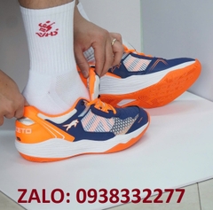 Giày VHD Winner màu xanh cam (cầu lông, bóng chuyền, tennis, bóng bàn, Pickleball)
