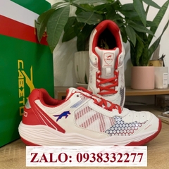 Giày VHD Winner trắng đỏ (cầu lông, bóng chuyền, tennis, bóng bàn, Pickleball)