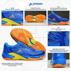Giày Pickleball Kaiwin Area chính hãng màu vàng