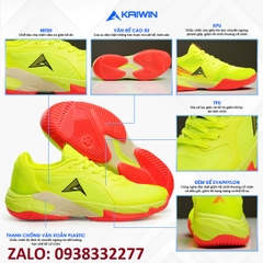 Giày Pickleball Kaiwin Area chính hãng màu đỏ