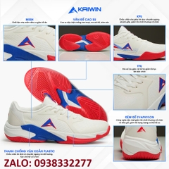 Giày Pickleball Kaiwin Area chính hãng màu trắng