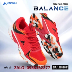 Giày Pickleball Kaiwin Balance chính hãng màu trắng cam