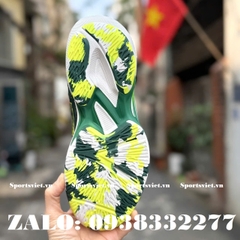 Giày Pickleball Kaiwin Diamond chính hãng màu xanh lá đậm