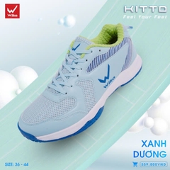 Giày Wika Kitto (Cầu lông, bóng chuyền, Pickleball) màu navy