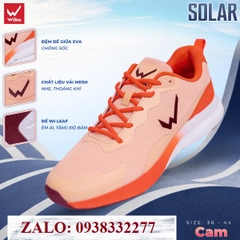 Giày chạy bộ Wika Solar chính hãng giá rẻ màu cam