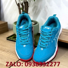 Giày XP JMAX cầu lông, bóng chuyền, Pickleball nam nữ chính hãng màu xanh