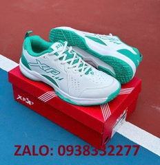 Giày XP JMAX cầu lông, bóng chuyền, Pickleball chính hãng màu trắng