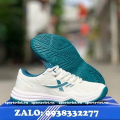 Giày XP Xampo Max chơi cầu lông, pickleball nam nữ chính hãng giá rẻ màu trắng