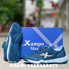 Giày XP Xampo Max chơi cầu lông, pickleball nam nữ chính hãng giá rẻ màu xanh navy