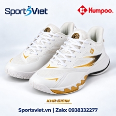 Giày Kumpoo KHR-G101M cầu lông, Pickleball, bóng chuyền nam nữ màu đen