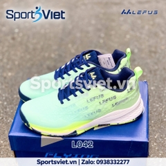 Giày Tennis Lefus L042 chính hãng màu xanh ngọc