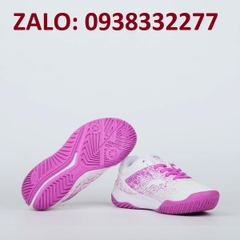 Giày VHD 363 (cầu lông, bóng chuyền Pickleball) màu trắng tím