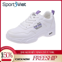 Giày Sneaker nữ, Giày tăng chiều cao nữ Hamishu HMS-A208